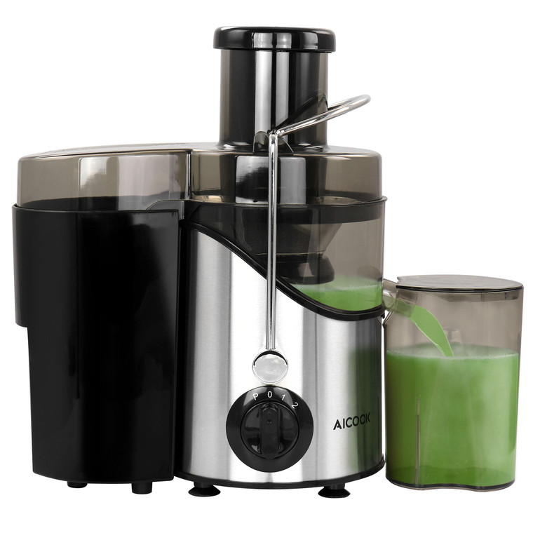 AICOOK Centrifugal Self Cleaning Juicer and Juice Extractor in Silver D970-AMR526 AICOOK Centrifugal Self Cleaning Juicer and Juice Extractor in Silver D970-AMR526