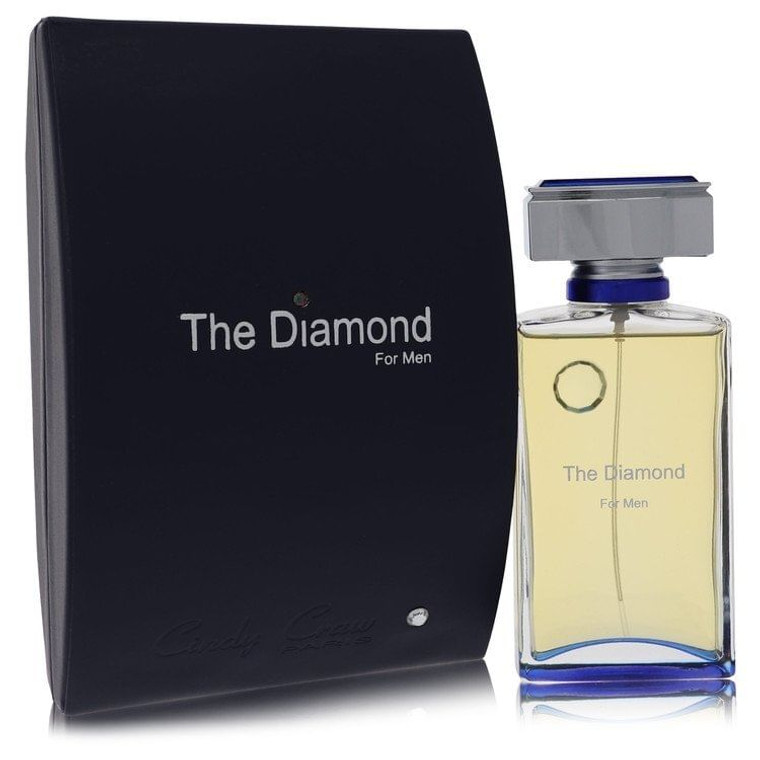 The Diamond by Cindy Crawford Eau De Parfum Spray 3.4 oz (Men) V728-440564 The Diamond by Cindy Crawford Eau De Parfum Spray 3.4 oz (Men) V728-440564