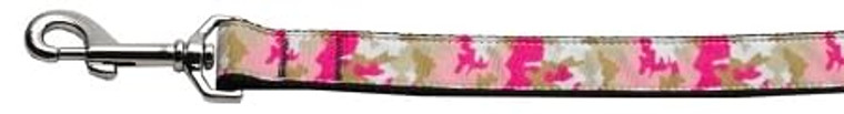 Pink Camo Nylon 1 wide 6ft Leash S528-125-093 1006 Pink Camo Nylon 1 wide 6ft Leash S528-125-093 1006