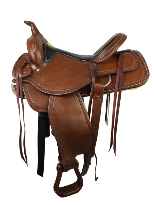 Bear Valley Oregon Western Trail Saddle For Sale