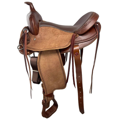 Bear Valley Mocha Cody Western Trail Saddle For Sale