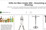 Gifts for Men Under $50 - Grooming and Shaving Gifts