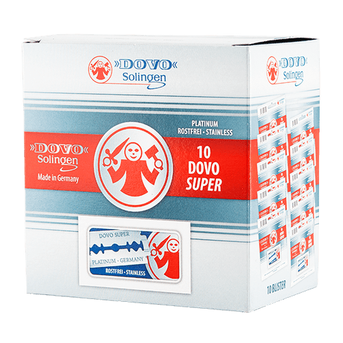 Dovo Super Platinum Razor Blades (German), 100 Box