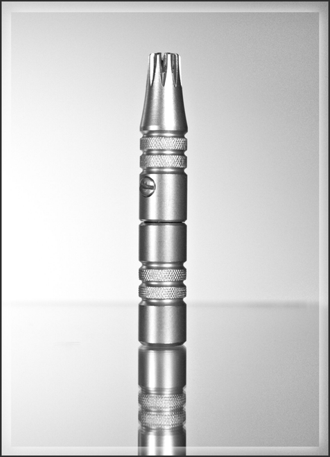 KLIPETTE Nose Hair Trimmer, Stainless Steel | Manual Nose & Ear Hair Trimmer