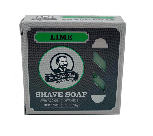 Col. Conk - Lime Shave Soap. 2 oz