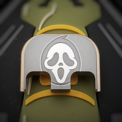 LaserStrike™ Titanium Slide Plate - Ghostface