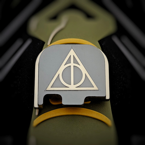 LaserStrike™ Titanium Slide Plate - The Three Hallows 43/43X/48 LaserStrike™ Titanium Slide Plate - The Three Hallows 43/43X/48