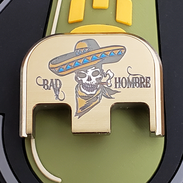 LaserStrike™ Titanium Slide Plate - Bad Hombre