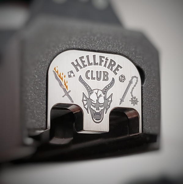 LaserStrike™ Titanium Slide Plate - HellFire Club