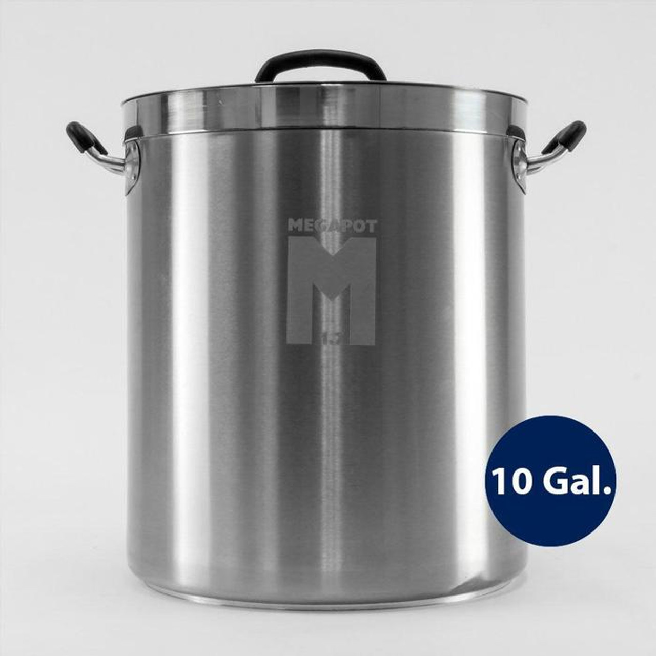 MegaPot 1.2 Brew Kettle 10 Gallon with Ball Valve and Dial