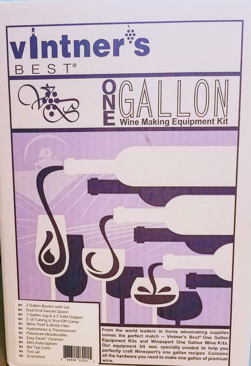 VINTNER'S BEST 1 Gallon Wine Equipment Kit My Brew Supply