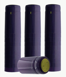PURPLE PVC SHRINK CAPSULES 30 Pack PURPLE PVC SHRINK CAPSULES 30 Pack