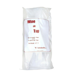 Wine on Tap & a'POUR Bags Replacement Pack of 3