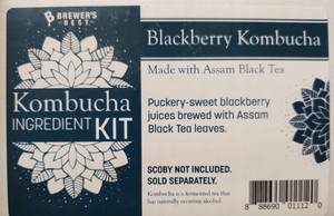 BLACKBERRY WITH BLACK TEA KOMBUCHA INGREDIENT KIT BLACKBERRY WITH BLACK TEA KOMBUCHA INGREDIENT KIT