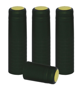 METALLIC SOLID GREEN PVC SHRINK CAPSULES 30 Pack METALLIC SOLID GREEN PVC SHRINK CAPSULES 30 Pack