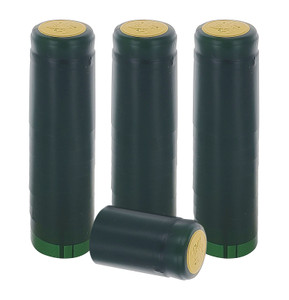 MATTE GREEN PVC SHRINK CAPSULES 30 Pack MATTE GREEN PVC SHRINK CAPSULES 30 Pack