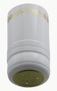 WHITE/GOLD GRAPES PVC SHRINK CAPSULES 12 Pack WHITE/GOLD GRAPES PVC SHRINK CAPSULES 12 Pack