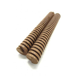OAK SPIRAL - FRENCH MEDIUM TOAST 8" 2/PK