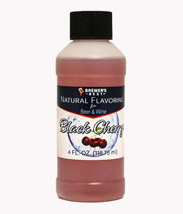 NATURAL BLACK CHERRY FLAVORING EXTRACT 4 oz NATURAL BLACK CHERRY FLAVORING EXTRACT 4 oz