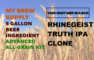 Truth IPA Clone by My Brew Supply beer ingredient kit makes 5 gal All Grain Advanced Truth IPA Clone by My Brew Supply beer ingredient kit makes 5 gal All Grain Advanced