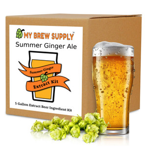 Summer Ginger Ale from My Brew Supply Extract 5 gallon beer ingredient kit Summer Ginger Ale from My Brew Supply Extract 5 gallon beer ingredient kit