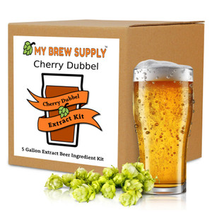 Belgian Cherry Dubbel by My Brew Supply beer ingredient kit makes 5 gal Extract Belgian Cherry Dubbel by My Brew Supply beer ingredient kit makes 5 gal Extract