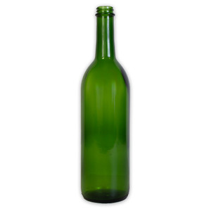 Wine Bottle Bordeaux Green Screw Top 750L (12/Case) Wine Bottle Bordeaux Green Screw Top 750L (12/Case)