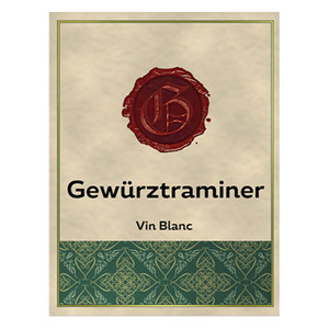 Gewurztraminer Wine Labels 30/PACK