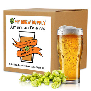 American Pale Ale My Brew Supply Premium 5 gallon beer ingredient kit American Pale Ale My Brew Supply Premium 5 gallon beer ingredient kit