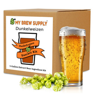 Dunkelweizen My Brew Supply Premium 5 gallon beer ingredient kit