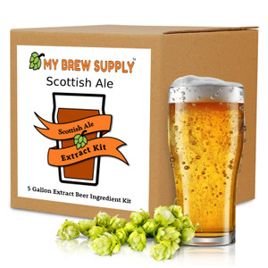 Scottish Ale My Brew Supply Premium 5 gallon beer ingredient kit Scottish Ale My Brew Supply Premium 5 gallon beer ingredient kit