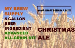 Christmas Ale My Brew Supply All Grain Advanced 5 gallon beer ingredient kit Christmas Ale My Brew Supply All Grain Advanced 5 gallon beer ingredient kit