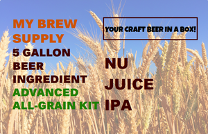Nu Juice IPA Clone My Brew Supply All Grain Advanced 5 gallon beer ingredient kit Nu Juice IPA Clone My Brew Supply All Grain Advanced 5 gallon beer ingredient kit