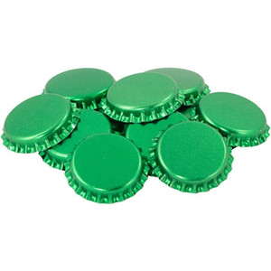 Green Oxygen Absorbing Bottle Caps (144 Caps) Green Oxygen Absorbing Bottle Caps (144 Caps)