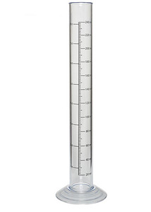 THE VINTAGE SHOPE 12" Plastic Hydrometer Test Jar One-Piece THE VINTAGE SHOPE 12" Plastic Hydrometer Test Jar One-Piece