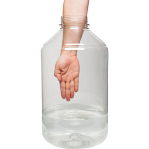 4" inner diameter wide mouth carboy - easy to clean! 4" inner diameter wide mouth carboy - easy to clean!