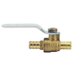 1/2 in. Brass PEX Barb Ball Valve 1/2 in. Brass PEX Barb Ball Valve