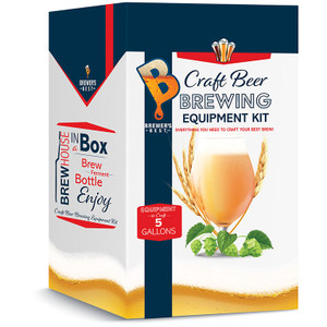 BREWER'S BEST® EQUIPMENT 5 Gallon Homebrew Starter Kit for Beer and Wine BREWER'S BEST® EQUIPMENT 5 Gallon Homebrew Starter Kit for Beer and Wine