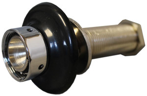 Chromed Brass Faucet Shank with 1/4" BARB - 3 5/8" LENGTH Chromed Brass Faucet Shank with 1/4" BARB - 3 5/8" LENGTH
