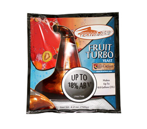 FERMFAST FRUIT TURBO YEAST 120 GRAM (UREA FREE) FERMFAST FRUIT TURBO YEAST 120 GRAM (UREA FREE)