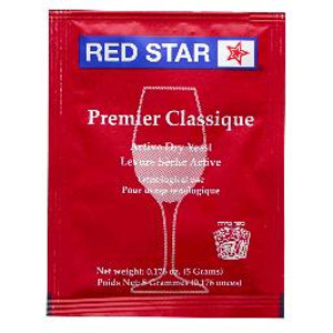 PREMIER CLASSIQUE RED STAR 5 GRAM WINE YEAST PREMIER CLASSIQUE RED STAR 5 GRAM WINE YEAST