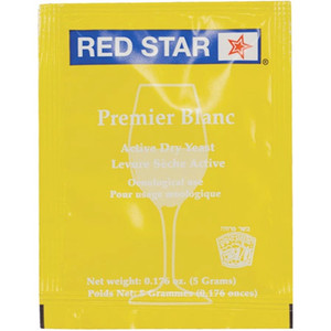 Red Star Premier Blanc Champagne and Dry Wine Yeast Red Star Premier Blanc Champagne and Dry Wine Yeast