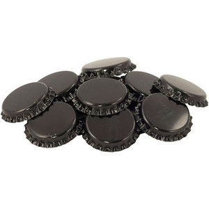 Black Oxygen Absorbing Bottle Caps - 50 pieces Black Oxygen Absorbing Bottle Caps - 50 pieces