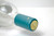 METALLIC SOLID LIGHT BLUE PVC SHRINK CAPSULE ON BOTTLE METALLIC SOLID LIGHT BLUE PVC SHRINK CAPSULE ON BOTTLE
