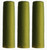 METALLIC LIME GREEN PVC SHRINK CAPSULES 30 Pack