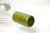 METALLIC LIME GREEN PVC SHRINK CAPSULE ON BOTTLE