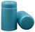 METALLIC SOLID LIGHT BLUE PVC SHRINK CAPSULES 100 Pack