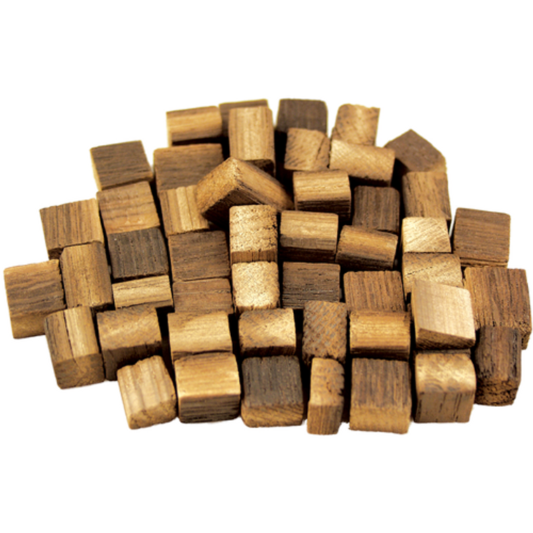 French Medium Toast Oak Cubes - 1 lb