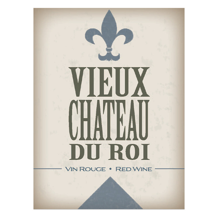 Vieux Chateau Du Roi Wine Labels 30/PACK