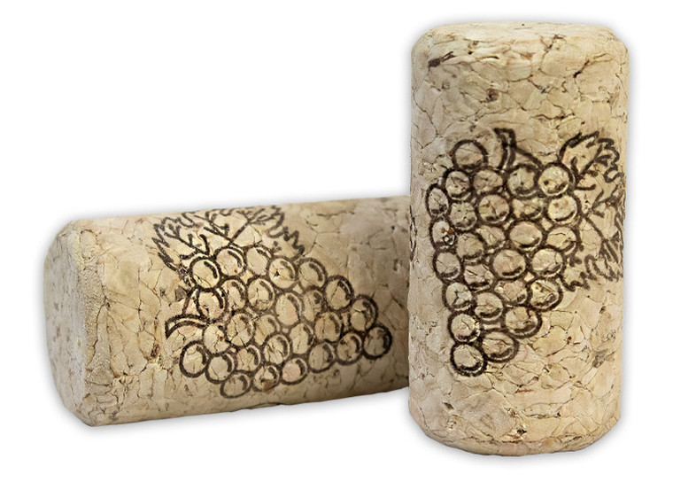 9 X 1 3/4 First Quality  Straight Wine Corks 1,000/Bulk Bag